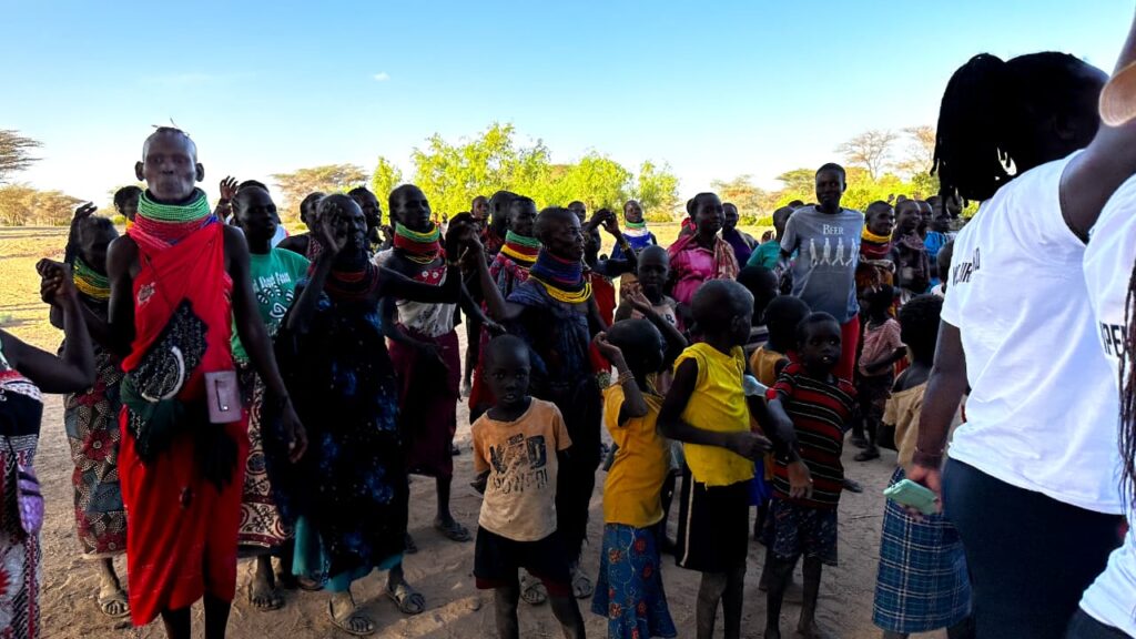 Charity works in Turkana - Msanii Music Group